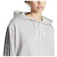 Adidas Γυναικείο φούτερ Essentials 3-Stripes Animal Print Relaxed Hoodie